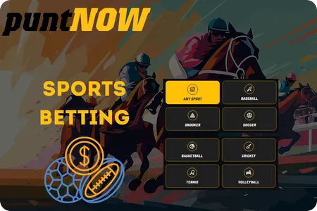 Sports betting categories with soccer cricket and tennis at PuntNow